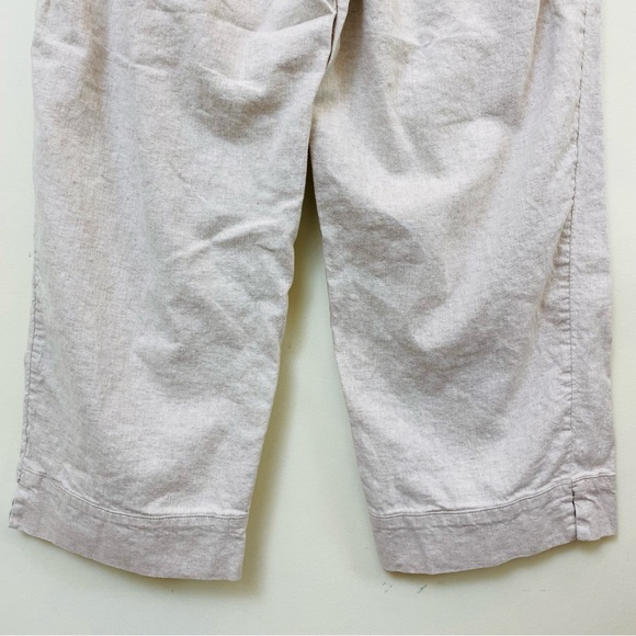 Banana Republic Linen-Blend High-Rise Pants Size Large - Picture 10 of 12